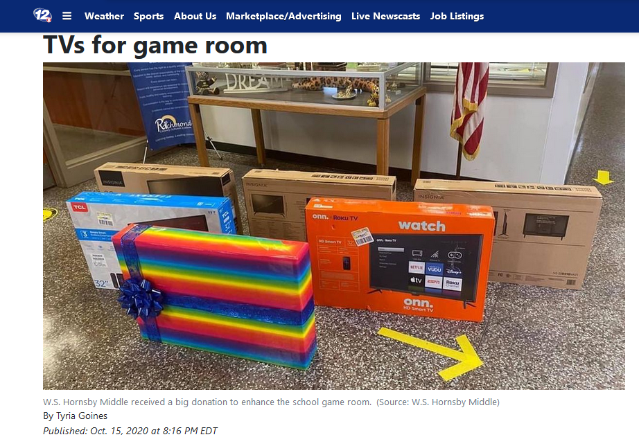 Game Room Donations